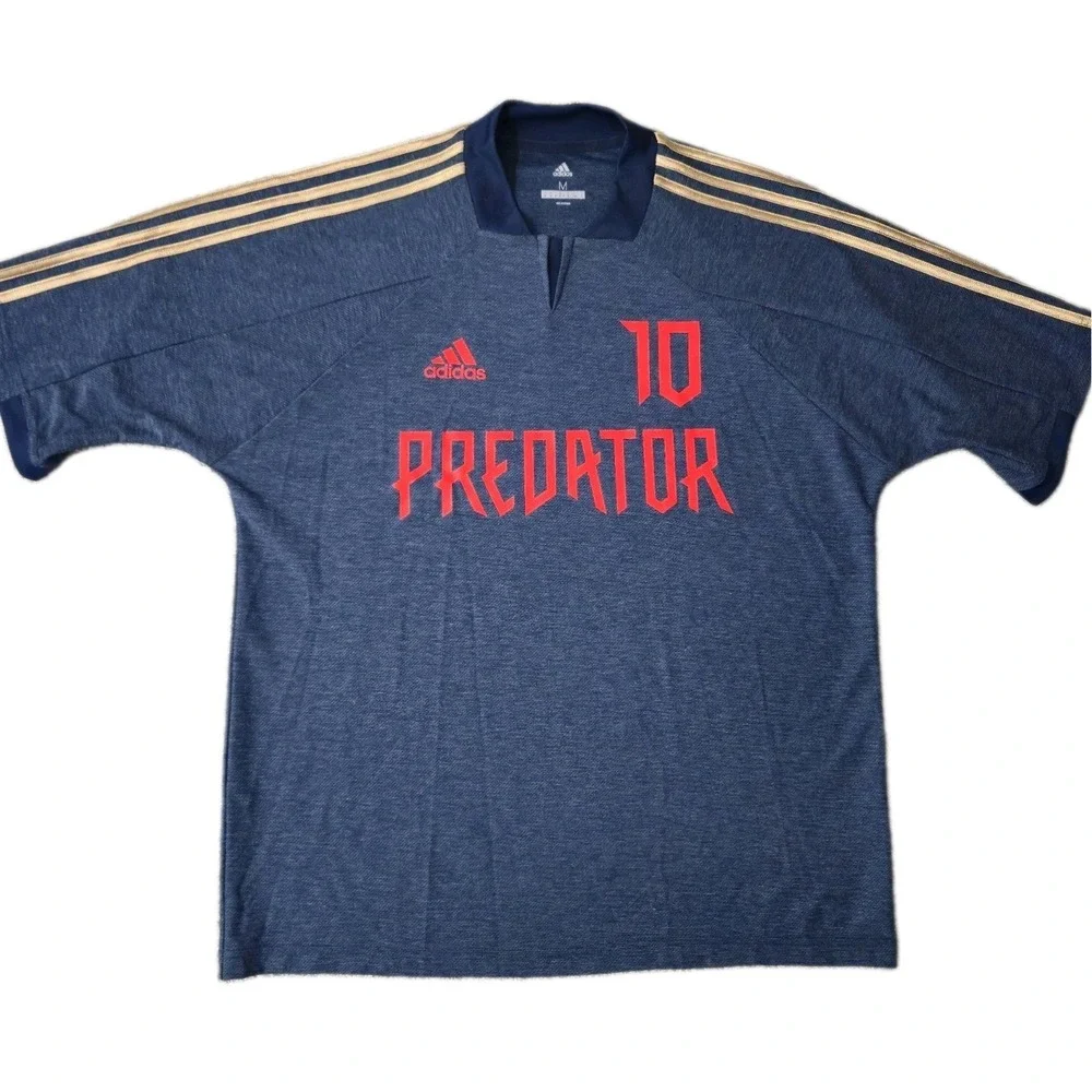 Adidas Predator ZZ Jersey Shirt Zinedine Zidane #10 Size Medium Limited Edition